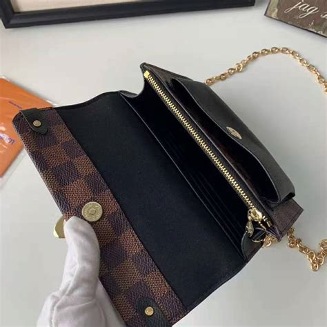 lv wallet with chain|louis vuitton wallet on chain.